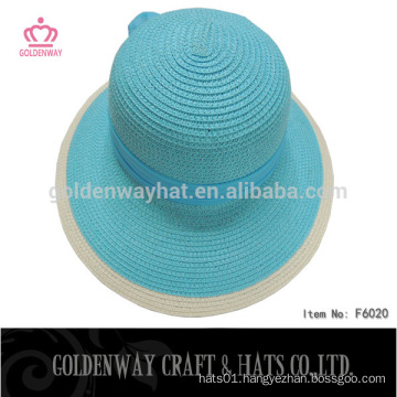 ladies fashion paper straw beach hat